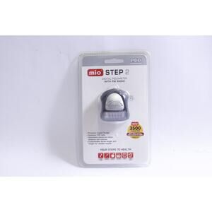 Mio, Step 2, Digital Pedometer, with FM Radio, Sealed, Unused, Precision